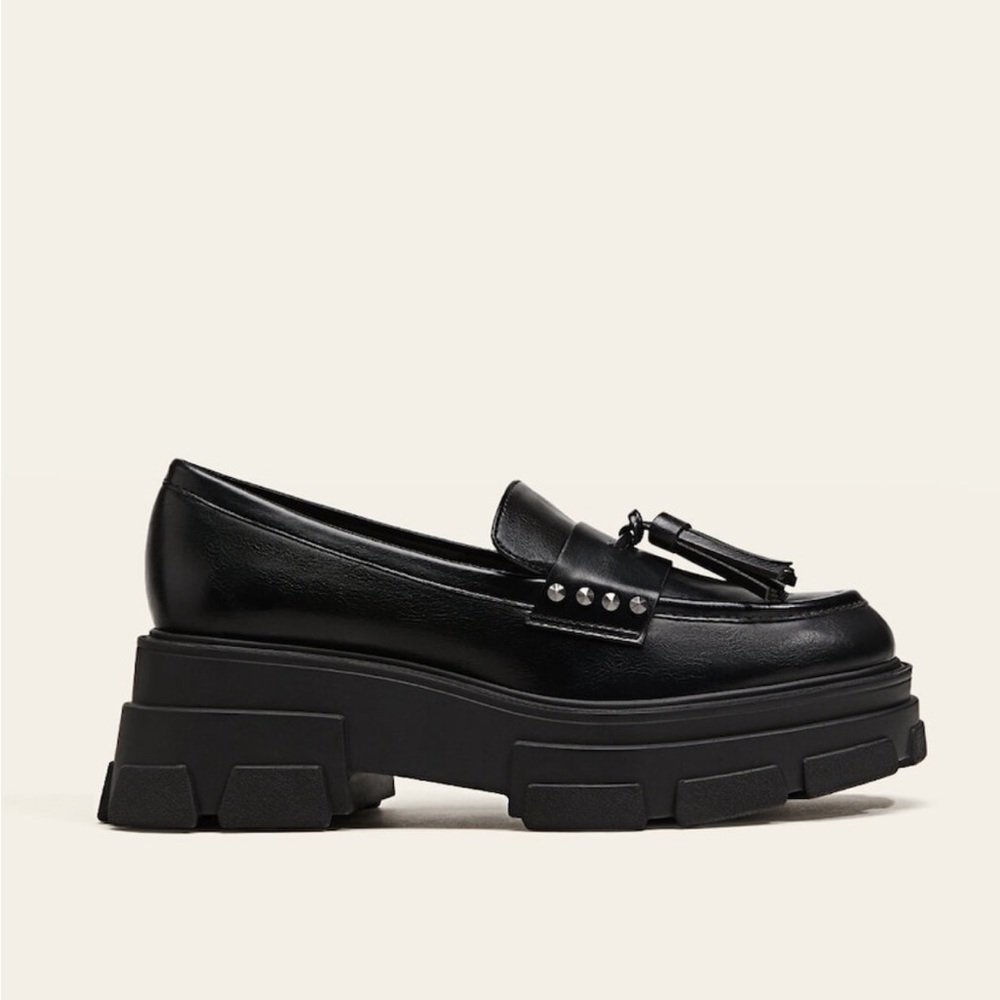 Stradivarius chunky loafers